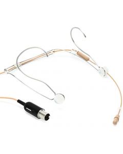 Shure DuraPlex - Micrófono omnidireccional para auriculares, conector MTQG, color café (DH5T/O-MTQG)