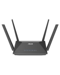 ASUS Router RT-AX52 (AX1800) WiFi 6 de Doble Banda, protección instantánea, programación de Control Parental, VPN incorporada, Compatible con AiMesh