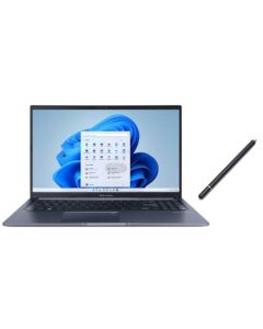 Asus Vivobook - Portátil táctil de 15.6 pulgadas | Procesador Intel Core i7-1255U | Gráficos Intel Iris Xe | | Retroiluminada | Huella digital | 16 GB RAM | SSD de 512 GB | Windows 11 Home | Paquete