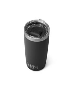 YETI Rambler - Vaso de 300 ml de acero inoxidable, aislado al vacío con tapa MagSlider - Negro