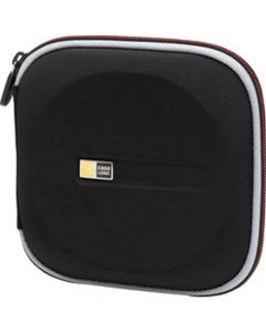 Case Logic EVA - Funda Moldeada para CD/DVD, Negro, 24