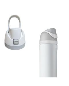 Tapa de repuesto compatible con Owala Freesip: 1 tapa superior de botella de agua con un botón, compatible con Owala Cup de 16 onzas, 24 onzas, 32 onzas, 40 onzas, sin BPA, sin fugas de agua, color