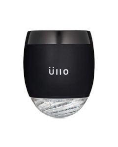 Ullo Chill Purificador, aireador y enfriador de vino con 4 filtros selectivos de sulfito Elimina las histaminas y los sulfitos, restaura el sabor, airea y enfría con vino purificado Ullo.