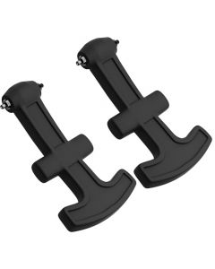 Cooler T-Latch - Kit de repuesto para enfriadores Igloo BMX y Overland de 25 a 72 cuartos de galón, tapa enfriadora, mango de goma con cierre en T, para enfriadores Igloo BMX, con cierre de resorte de