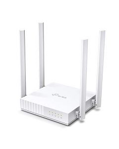 TP-LINK Archer C24 Router Wi-Fi de Banda Dual Inalámbrico AC750 con Multimodo: Router WiFi/Repetidor Unto de Acceso, 300Mbps en 2.4GHz y 433Mbps en 5GHz, Blanco