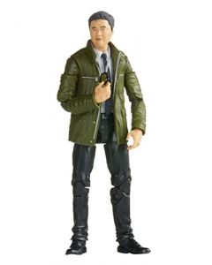 Marvel Legends Series - Universo Cinematográfico Disney Plus - Wandavision - Figura Coleccionable de Agente Jimmy Woo de 15 cm - 1 Accesorio y 2 Piezas para armar figura Adicional