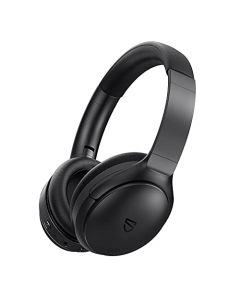 SoundPEATS A6 Audífonos Inalámbricos Diadema Plegables Bluetooth 5.0 con Cancelación Activa de Ruido Altavoz Dinámico de 40mm y hasta 38 Horas de Duración