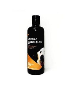 Aceite de pescado 100% natural para perros y gatos, suplemento líquido abundante en Omega 3 que contiene todos los ácidos grasos naturales EPA y DHA excelentes para mejorar su piel y pelaje, sistema inmunológico y salud cardiovascular (1000 ml)