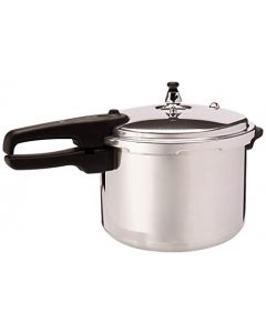 T-fal Olla de presión de aluminio, versátil, con cinco sistemas de seguridad y fácil limpieza. Excelente opción para crear recetas de manera más rápida, fácil y segura, plateada, 7.6L, 921 80PC