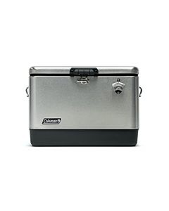 Coleman Ice Chest | Reunion Enfriador de Acero con cinturón de 51 l.