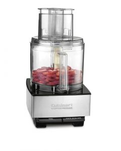 Cuisinart DFP-14BCNY - Procesador de alimentos para picar, picar, triturar, puré y amasar masa, acero inoxidable, DFP-14BCNY