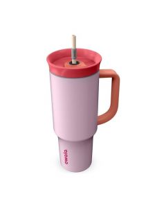 Owala Peachy Rose - Vaso de acero inoxidable, 40 onzas, 1 EA