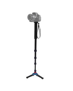 Vbestlife Trípode Monopie Telescópico de Aleación de Aluminio 10KG Carga Pesada Soporte de Monopié con Tornillos de 1/4 "y 3/8" para Videocámara,Cámara SLR