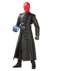 Marvel Legends Series - Universo Cinematográfico Disney Plus - Serie What if - Figura Coleccionable de Cráneo Rojo de 15 cm - 1 Accesorio y 1 Pieza para armar Figura