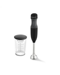 KitchenAid Batidora de mano de 2 velocidades, Negro ónice, Paquete de 1, 1