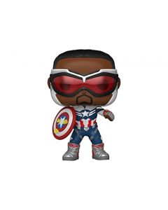 Funko Pop! Marvel Year of The Shield - Captain Falcon America - The Falcon and The Winter Soldier - Exclusiva Amazon - Figura de Vinilo Coleccionable - Idea de Regalo - Mercancia Oficial - TV Fans