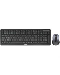 Kit Teclado Mouse Inalambrico TAIKA TK-KWC1000 Español Slim Negro