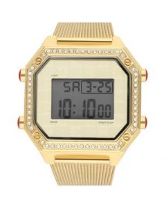 Reloj Digital Cloe Con Extensible De Mesh Color Dorado OE2335