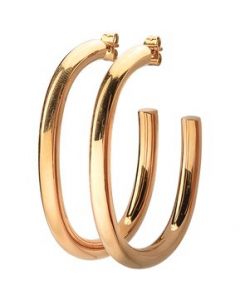 LuckyLy  Aretes de Mujer Kendra Arracadas Oro 18k Acero Inoxidable