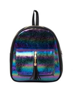 Mochila De Niña Fana Zana Color Negro Reforzada