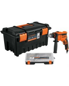 Rotomartillo 1/2" 650 W, caja para herramienta y organizador