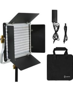 Luz Video 660 Leds Neewer Iluminación Fotografía  Ajustable Blanca Cálida Lampara  Aluminio Acero Soporte Adaptador