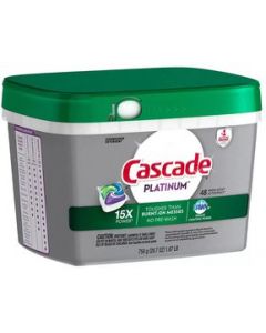 Detergente En Caps. Para Lavavajillas Cascade Platinum CST