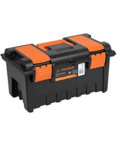 Caja de Herramienta 19' Con Compartimentos Naranja Truper