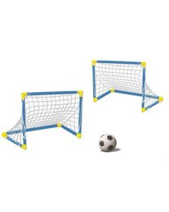 Set de 2 Porterías de Futbol Infantiles My Toy - Azul - &hellip;