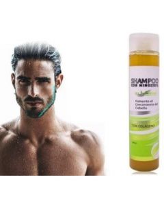 Shampoo Minoxidil Crecimiento Cabello Alopecia Anti Caída + 3 Activos