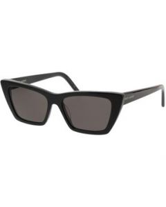 Lentes SAINT LAURENT SL 276 001 MICA Eye Cat Negro Con accesorios - MEDIANA