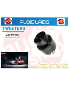 1 Pieza Tweeter Bala Open Show 480 Watts Max AUDIO LABS  ADL-TW25B