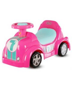 Carrito Montable Bebe Prinsel Turbo Contenedor Claxon Rosa