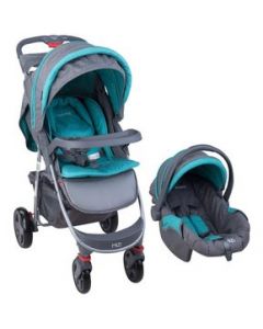 Carriola Infanti Mizi Reclinable Portabebe Turquesa