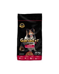 Ganador Premium Alimento para Perros Adultos de Razas Medianas y Grandes - 1 x 20 kg