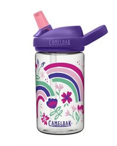 CamelBak Eddy+ 14 oz Kids Water Bottle with Tritan Renew – Straw Top, Leak-Proof When Closed