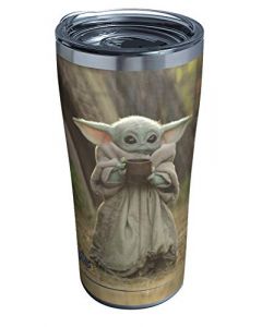 Tervis Star Wars-The Mandalorian Vaso aislado de acero inoxidable de 567 g, el niño Sipping