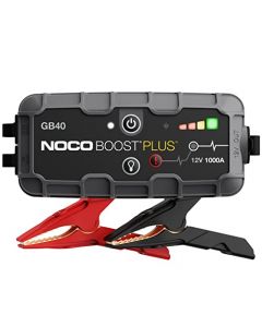 NOCO Boost Plus GB40 1000A 12V Arrancador de Batería de Litio UltraSafe, Portátil Arranque de Batería y Cable de Puente para Motores de Gasolina de hasta 6.0L y Motores Diésel de hasta 3.0L