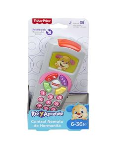 Fisher Price Ríe y Aprende Control Remoto Hermanita