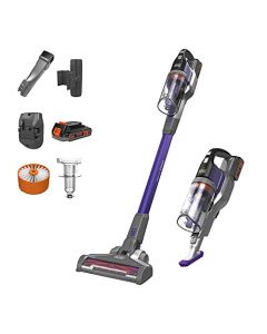 BLACK + DECKER Powerseries Extreme Aspiradora inalámbrica para Mascotas, Morado (BSV2020P)