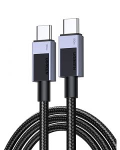 UGREEN 100W Cable USB C Carga Rápida PD 3.0, Cable USB C USB C 20V 5A Compatible con MacBook Air Pro, Dell, iPad Pro Air, iPhone 15 Plus Pro Max, Galaxy S24 Ultra S23 S22, Pixel 8 Pro, 1M