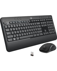 Logitech Teclado inalámbrico avanzado MK540 y ratón inalámbrico M310 Combo - Teclado y ratón de tamaño completo, conectividad segura de 2,4 GHz (MK540) (Reacondicionado)