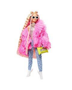 Barbie, Set de Juego, Colección Extra, Atuendos Fashion con Accesorios, Juguetes para Niñas, Edad 3 Años en Adelante