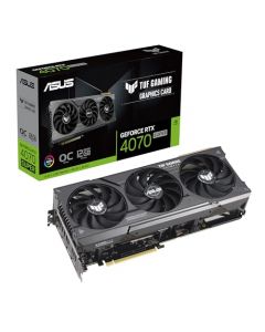 ASUS TUF Gaming GeForce RTX 4070 Super OC Edition Tarjeta gráfica para Juegos (PCIe 4.0, 12GB GDDR6X, DLSS 3, HDMI 2.1a, DisplayPort 1.4a)