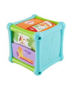 Fisher-Price Growing Baby Animal Activity Cube Multi Color