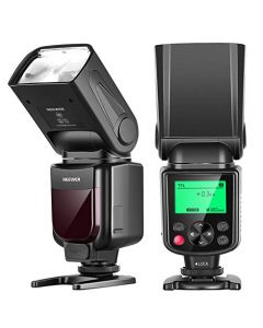 Neewer 750II TTL Flash Speedlite con Pantalla LCD para Nikon D7200 D7100 D7000 D5500 D5300 D3300 D700 D600 D90 D80 D70 y otros Nikon DSLR Cámaras