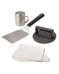 Cuisinart CSBK-400 Smashed Burger Kit, Cast Iron