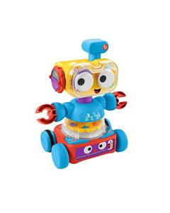 Fisher-Price , Tri BOT Robot de Aprendizaje, Juguete para bebés de 6 Meses en adelante