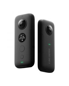 Insta360 ONE X Cámara de acción de 360 grados, video de 5.7 K 18 MP, estabilización de flujo, transferencia WiFi en tiempo real, video deportivo