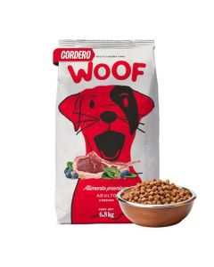 WOOF | Croquetas para Perros Adultos Sabor Cordero | Comida para Perro 100% Natural | Croqueta con Omega 3 Y 6, Biotina Y Zinc | Alimento Sin Trigo, Maíz O Soya | Bolsa con 9.9 Kg